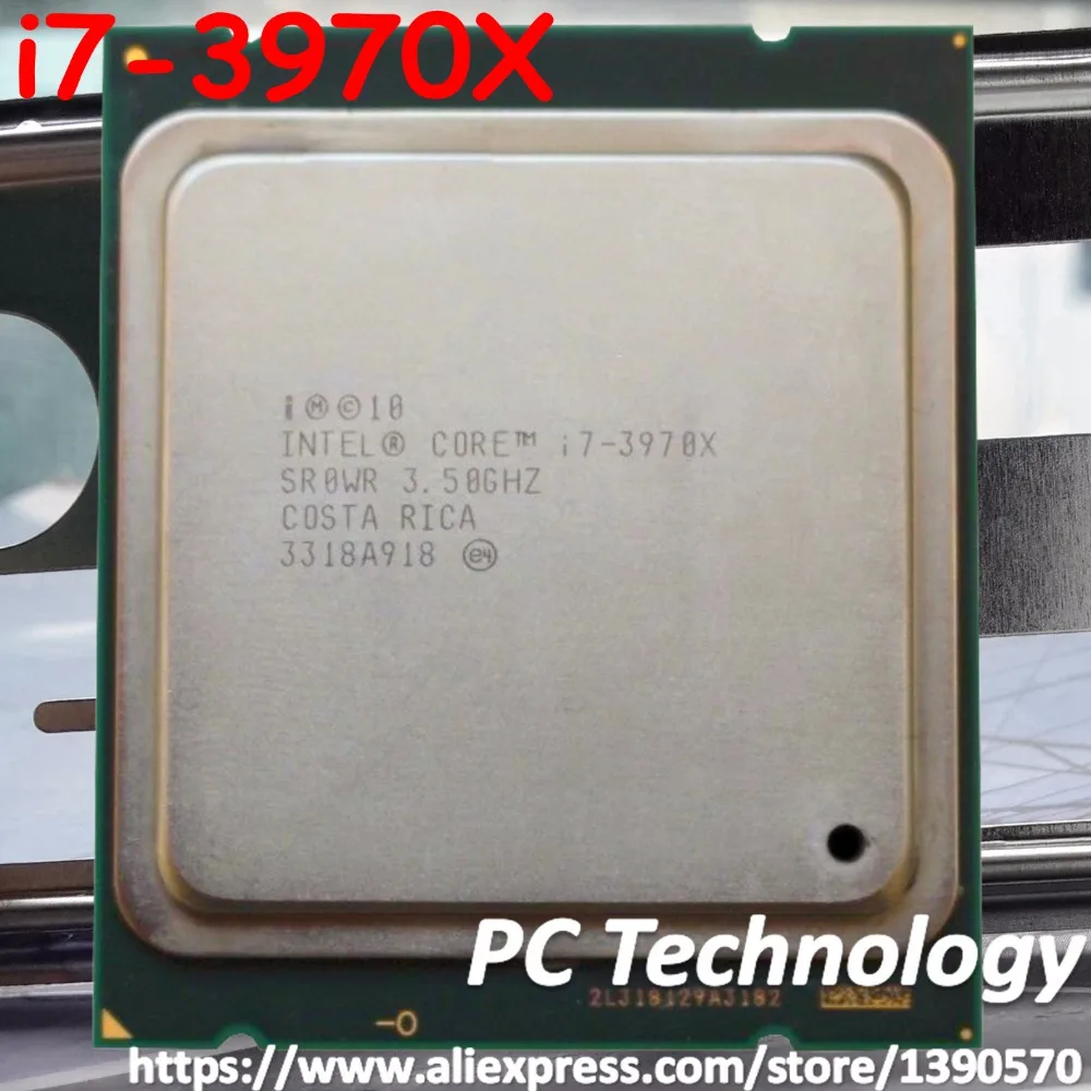 Процессор Intel Core i7 Extreme Edition i7-3970X процессор i7 3970X настольный процессор 6 ядер 3,50 ГГц 15 Мб 32 нм LGA2011
