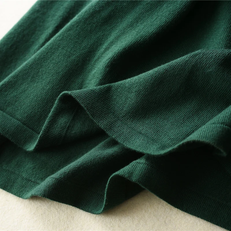 Autumn Winter New Arrival 2019 Women Cashmere Sweater Dress V-Neck Slim Long Sweaters Solid High quality Soft Wool Dresses | Женская