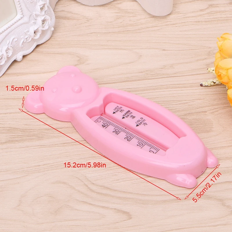 Плавающий Детский термометр с милым медведем плавающий детский пластиковый