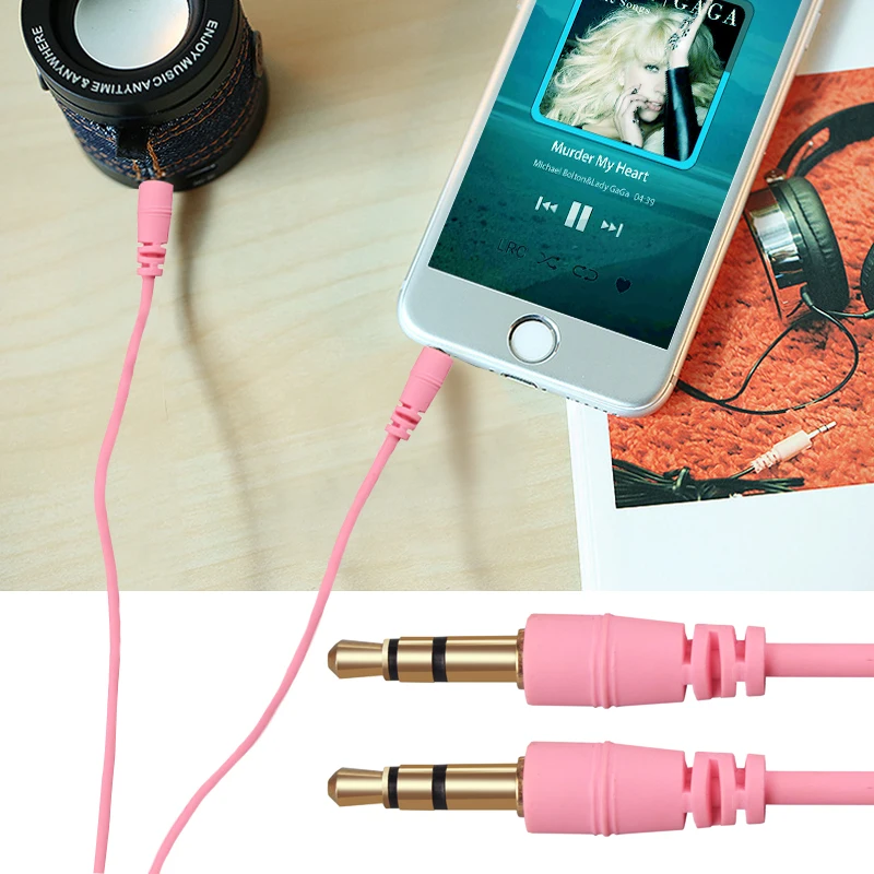 Aux кабель 3 5 мм Jack мужчинами стерео аудио кабели для IPhone iPod iPad Mp3 Mp4 наушников