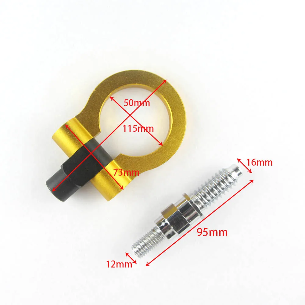 Универсальный Гоночный буксировочный сцепное устройство пригодный для BMW E46 E81 E30