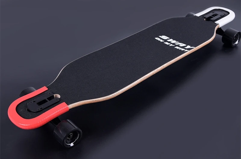 2 Pcs U Shape Skateboard Protection Rails For Longboard And Double Rocker Function 35cm(13.8") Long