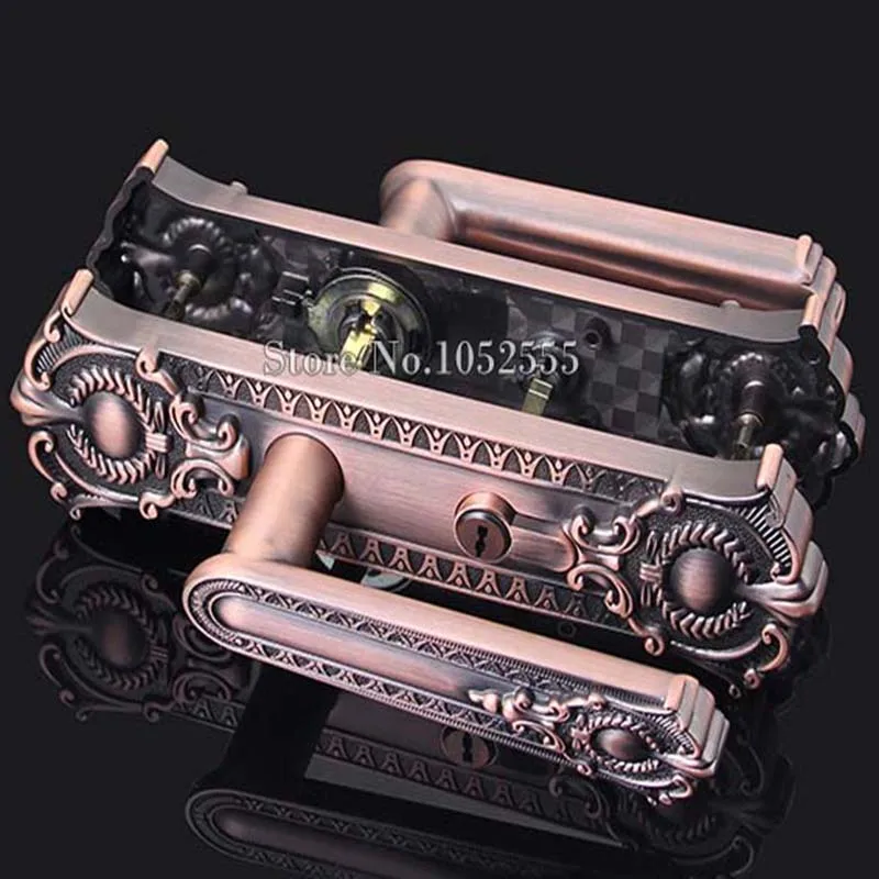 Высокое Качество Медь цилиндр замка замок межкомнатной двери супер C-class