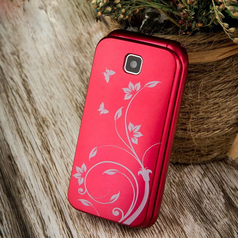 red Откидной телефон раскладушка папка FORME dual sim bluetooth телефон celular сотовый телефон разблокированный мобильный телефон - Цвет: red
