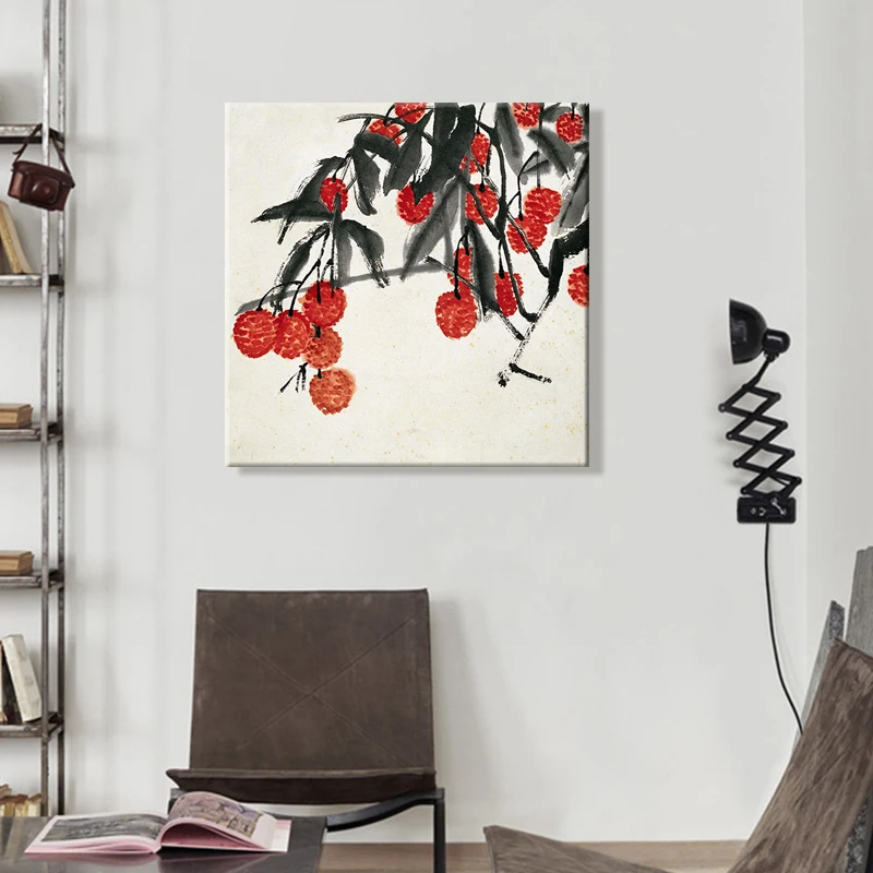 paint by number art painting numbers Qi BaishiFamous painter Handed down classics Famous series Handmade Scenery | Дом и сад