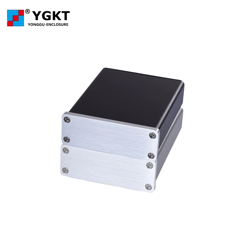DIY HIFI усилитель корпус экструзионный алюминиевый коробка 84*28*100 мм (Ш * В л)|box box|box