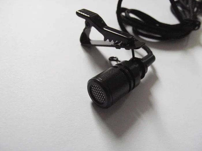 1 м/3 фута металлический зажим для крепления на лацкане микрофон Микрофон