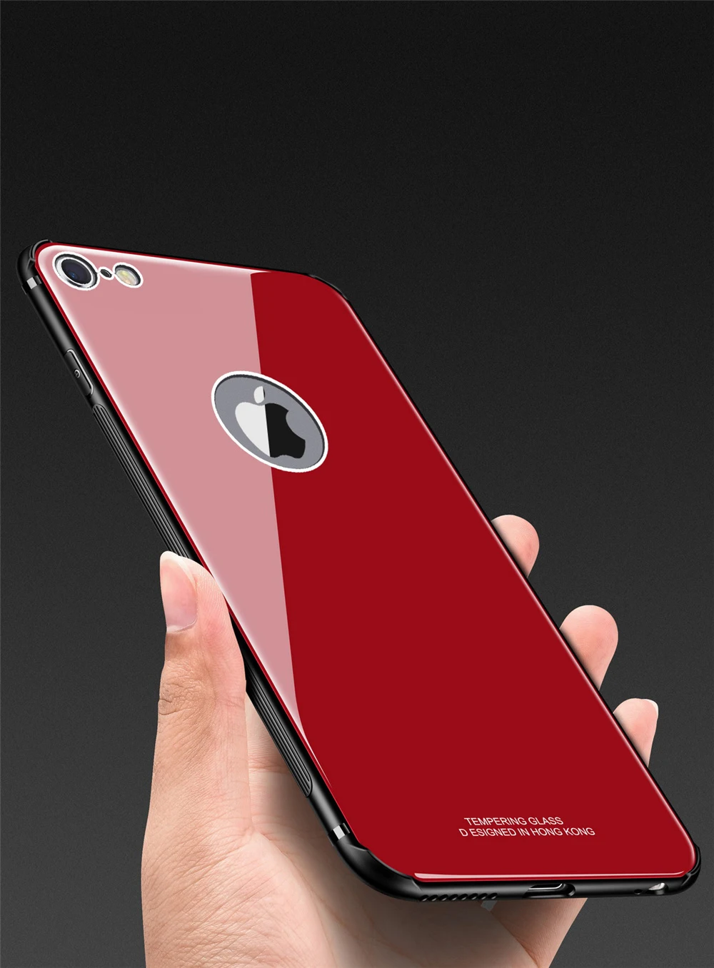 Роскошный стеклянный чехол для iPhone 8, 7, 6s, 6 Plus, X, Xs, Max, XR, 11 Pro, ударопрочный, мягкий, ТПУ, силиконовый, Жесткий Чехол для iPhone 11