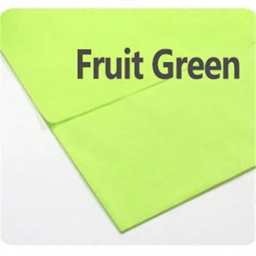 Fruit green 20 листов 50*66 см тканевая бумага цветок одежда рубашка обувь подарочная упаковка крафт бумага рулон домашний декор, винная оберточная бумага s - Цвет: Fruit green