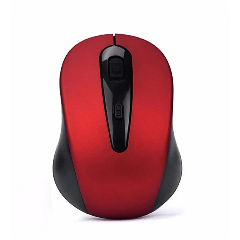 3000A 2,4 ГГц 4D 800/1200/1600 Точек на дюйм USB Беспроводной Оптический игровой ноутбук для дома и офиса Мышь мышей для ноутбука, настольного компьютера, ПК, черный/красный 15 м Вес светильник