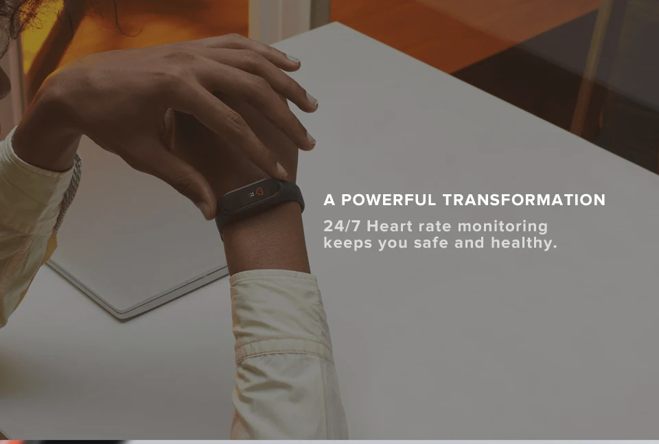 Amazfit Xiaomi Mi Band 4 умный Браслет 50 м Водонепроницаемый Bluetooth 5,0 частота сердечных сокращений фитнес-трекер сообщение звонящий 20 дней в режиме ожидания