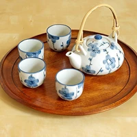 ceramic exquisite ceramic teapot kettles tea cup porcelain chinese kung fu tea set drinkware tea ceremony set