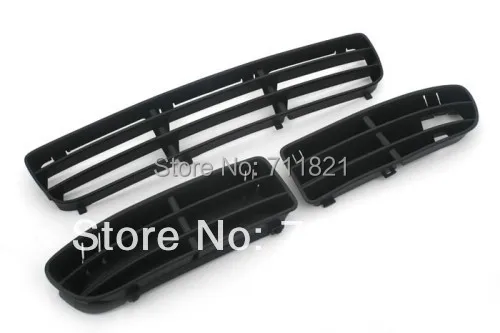

Front Bumper Complete Air Vent & Cooling Grille Inserts For VW Jetta / Bora MK4