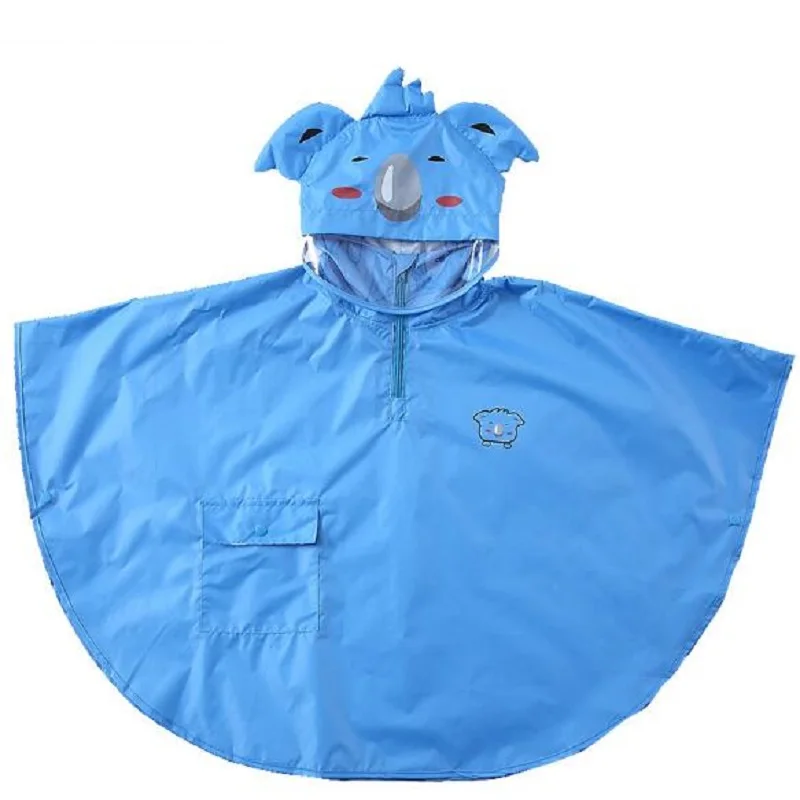 Детский пончо дождевик с рисунками детская непромокаемая одежда для мальчиков и