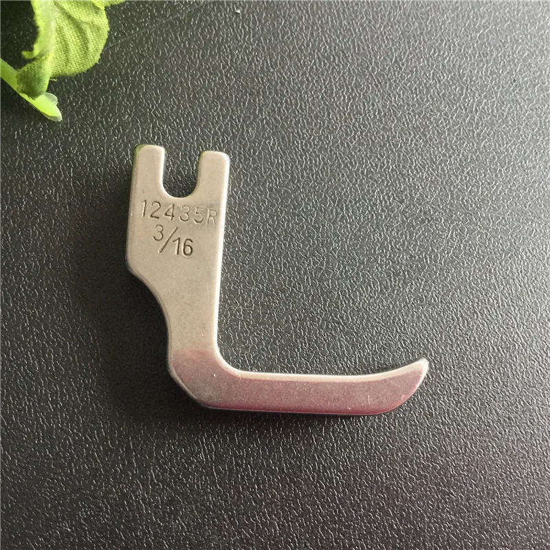Industrial sewing machine parts presser foot flat car 12435R (P31C) all steel right grooved | Дом и сад