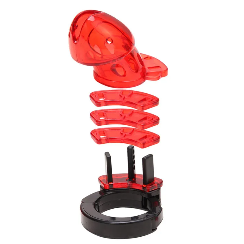 Новинка пластиковое кольцо для пениса с электрошоком Мужской Пояс верности