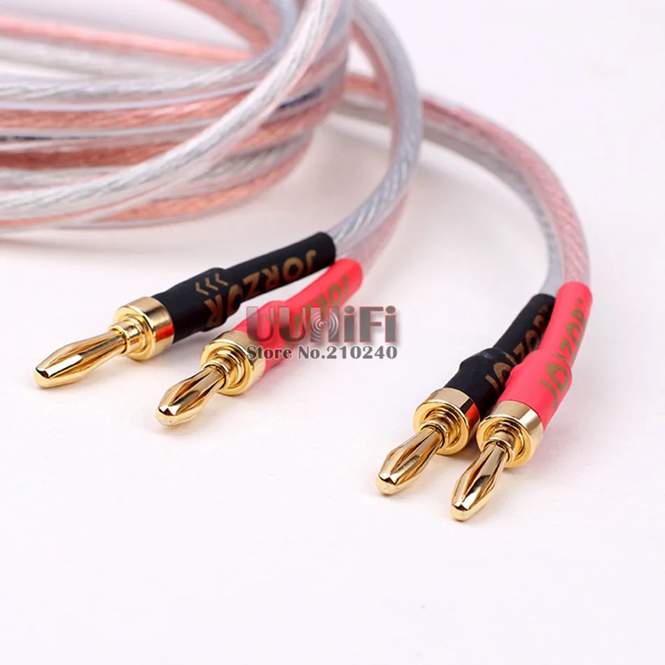 1 шт. высококачественный HIFI Акустический кабель/аудио кабель типа банан/1 5 м 2 3 |