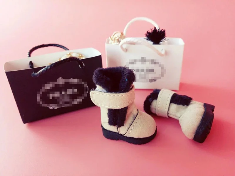1 пара зимние ботинки для кукол Blyth меховые azone licca pullip barbis kurhn momoko 19 аксессуары