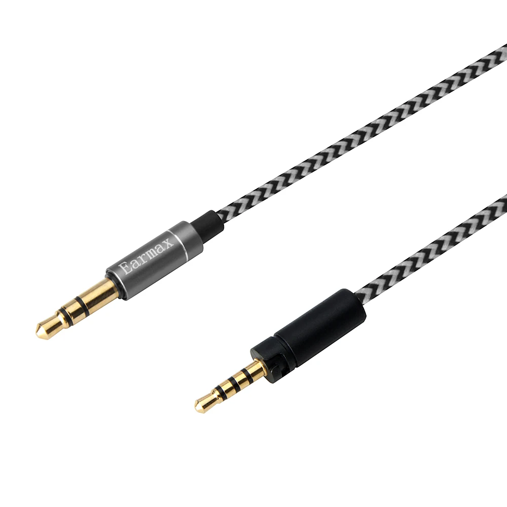 Замена аудио нейлоновый кабель для Sennheiser HD1 на ухо/над ухом/беспроводные