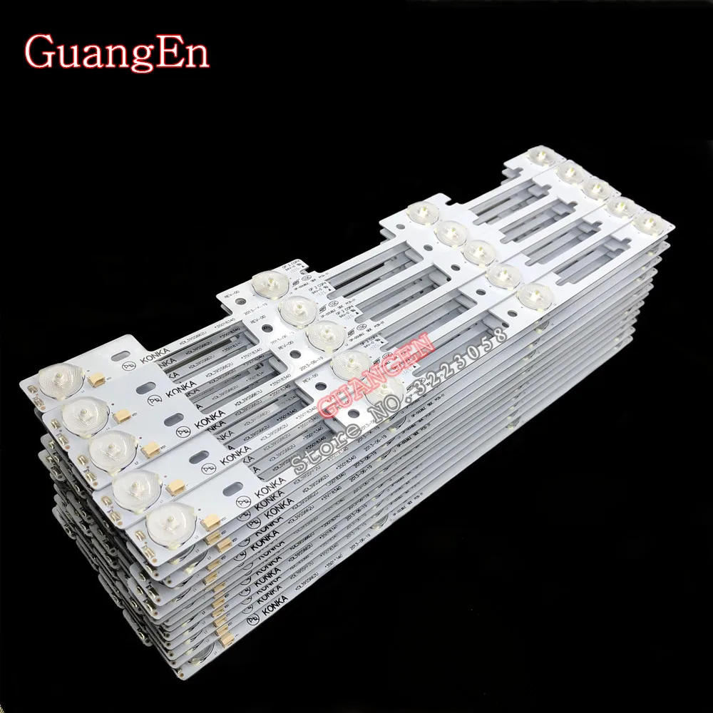 Новинка 100 шт. светодиодная подсветка для KONKA KDL39SS662U 35018339 35018340 327 мм 4 светодиодный s