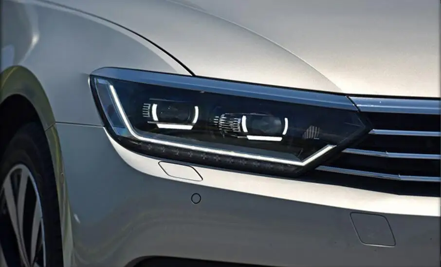 2 шт. автомобильный Стайлинг для Passat B8 фар~ Magotan фары DRL HID фара ангельский глаз биксеноновые фары аксессуары