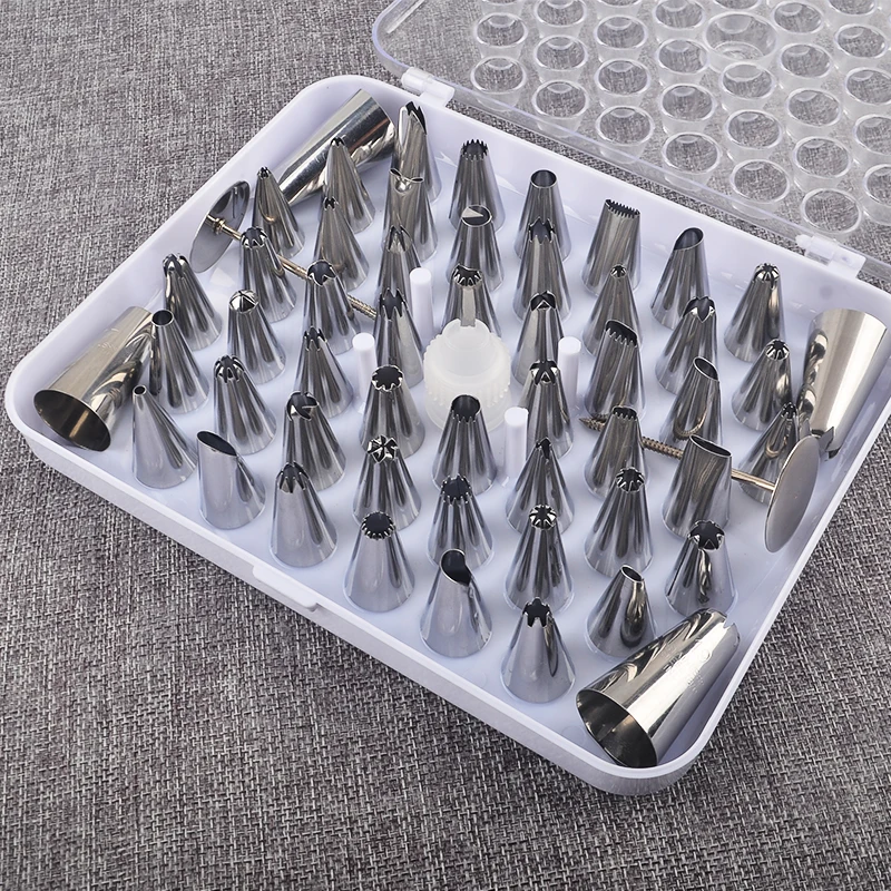 52 шт. кондитерский носик Кондитерские наконечники инструмент для выпечки
