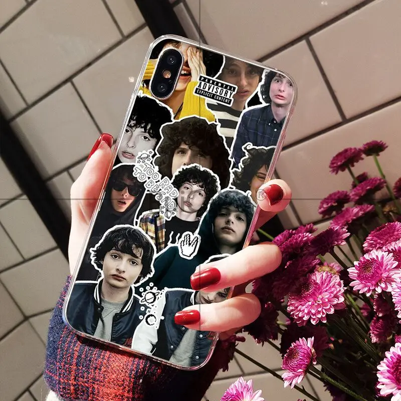 Чехол для мобильного телефона Ruicaica Finn Wolfhard прозрачный чехол iPhone 6S 6plus 7plus 8 8Plus X Xs MAX