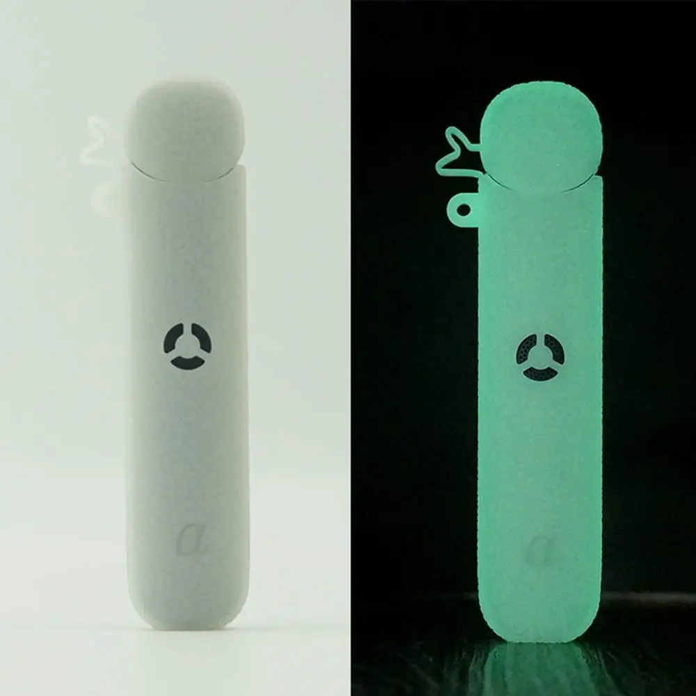 Illuminate Clear Чехол с текстурой кожи для RELX Alpha pod силиконовый чехол-накладка гелевый нескользящий защитный чехол для VAPE Alpha RELXPOD Kit mod - Цвет: Illuminate Clear
