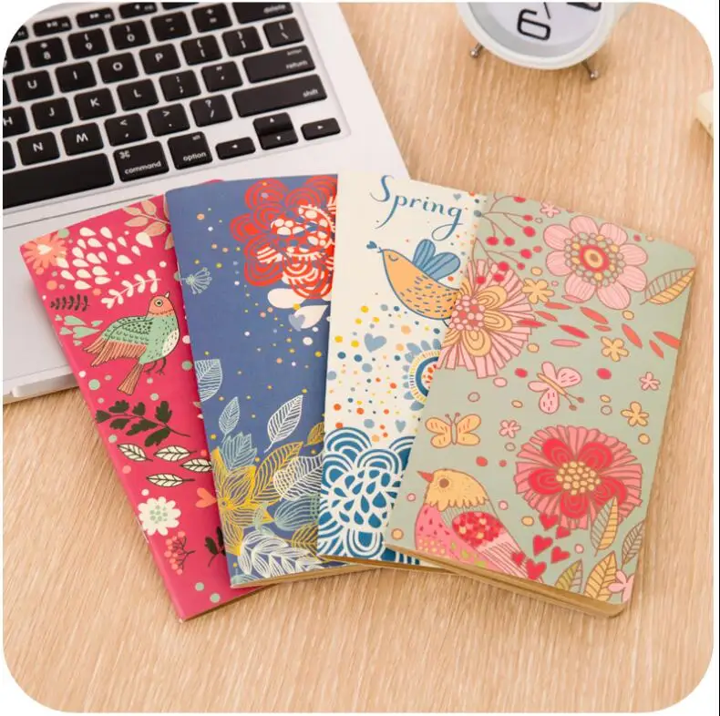 Cute Portable Travelers Notebook Paper Student Korean Retro Mini Note Book 3 PCS/Lot Simple Handbook Planner | Канцтовары для офиса