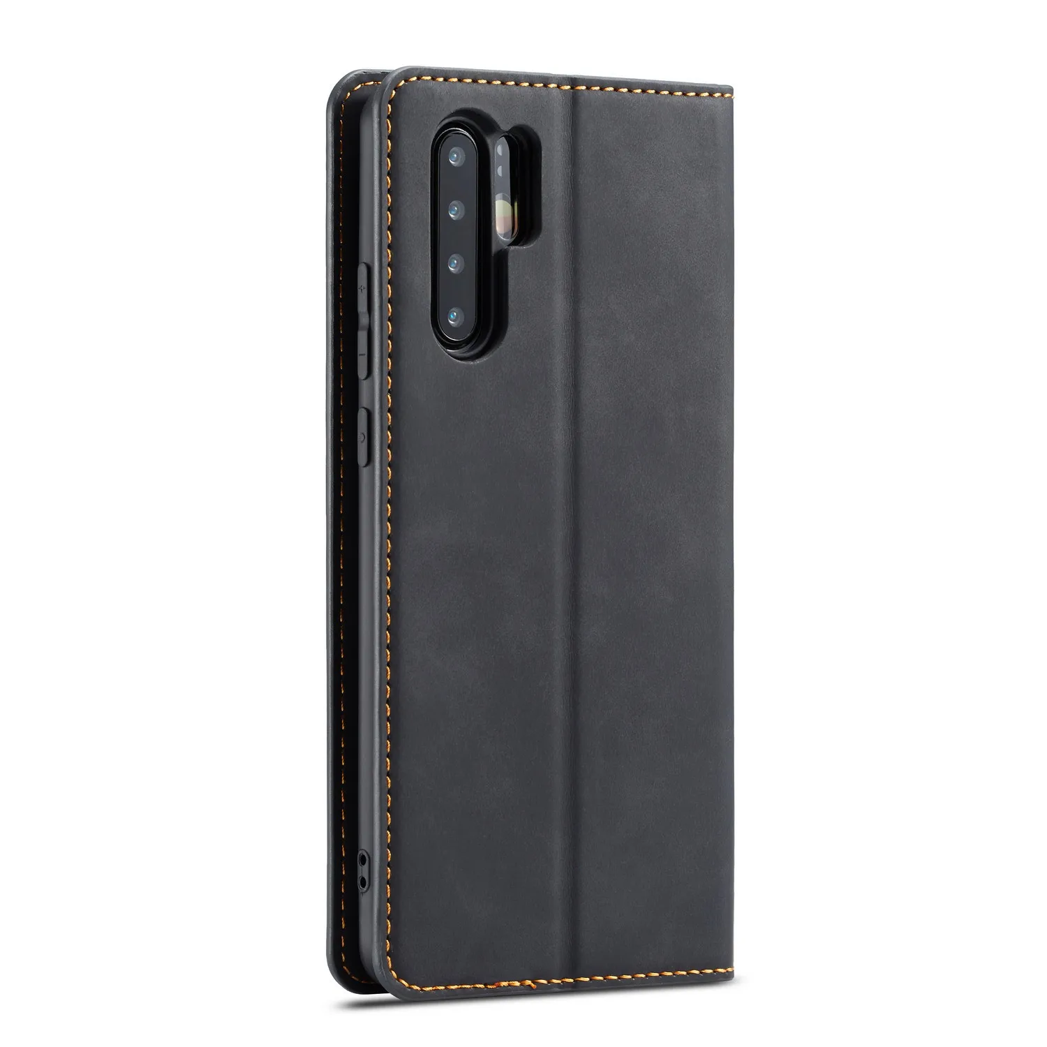 Роскошный деловой кожаный чехол для телефона Huawei P30 Pro с магнитным бумажником Lite