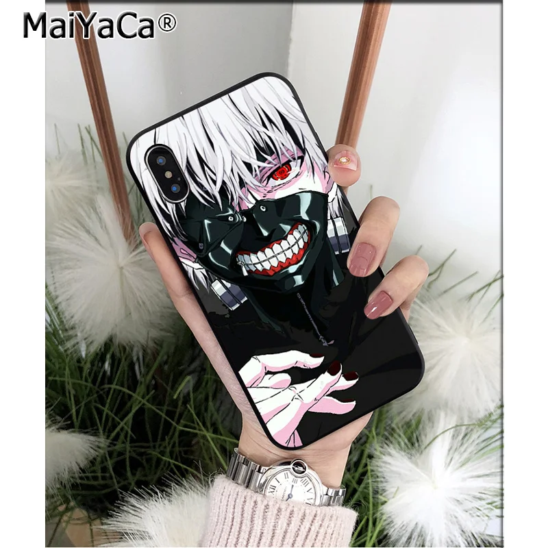 A15 MaiYaCa Токийский Гуль kaneki Кен клиент высокое качество чехол для телефона для Apple iPhone 8 7 6 6S Plus X XS MAX 5 5S SE XR чехол - Цвет: A15