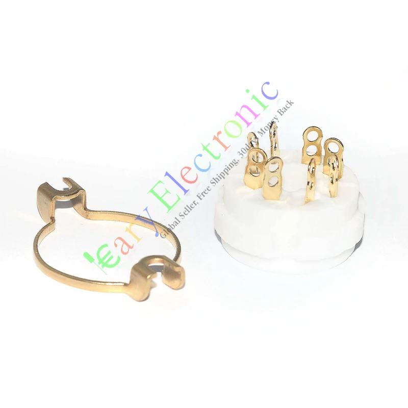 Оптовая и розничная продажа 20 шт. Золотая 8 контактная Керамическая вакуумная