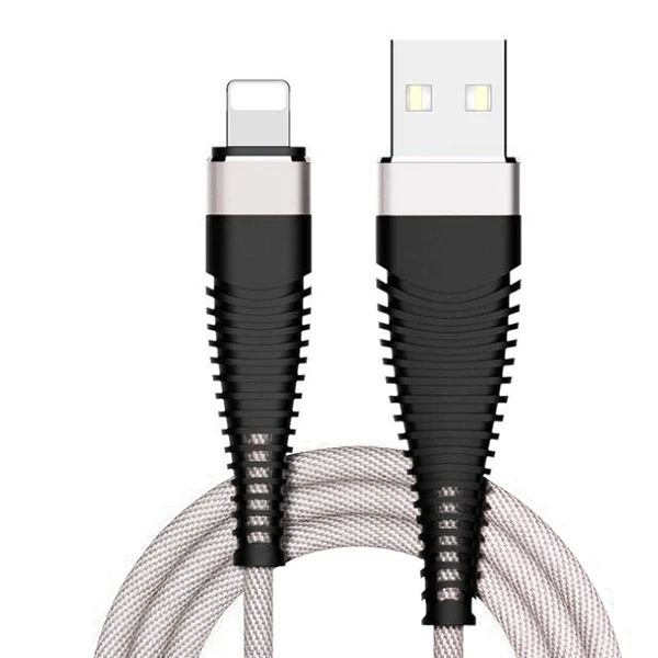 Серебристый Кабель Micro USB 2A кабель для быстрой зарядки для samsung S7 Xiaomi Redmi Note 5 шнур зарядного устройства Android Microusb Кабели для мобильных телефонов - Цвет: Серебристый