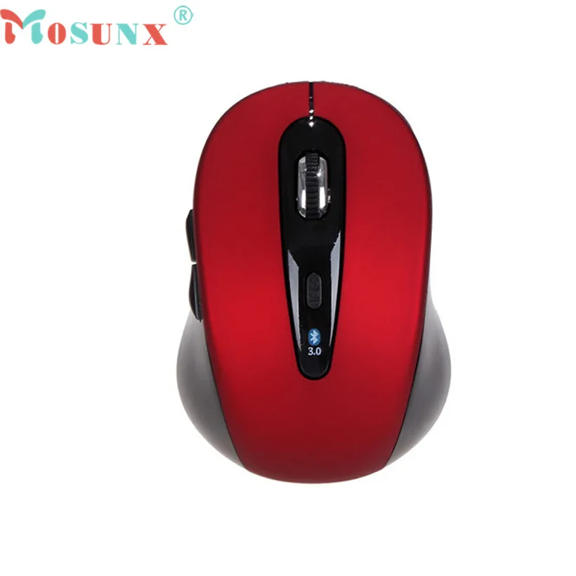 Mosunx Advanced Беспроводная игровая мышь Mini Bluetooth 3,0 6D 1600 dpi оптическая мышь для ноутбука raton inalambrico Горячая 1 шт - Цвет: Красный