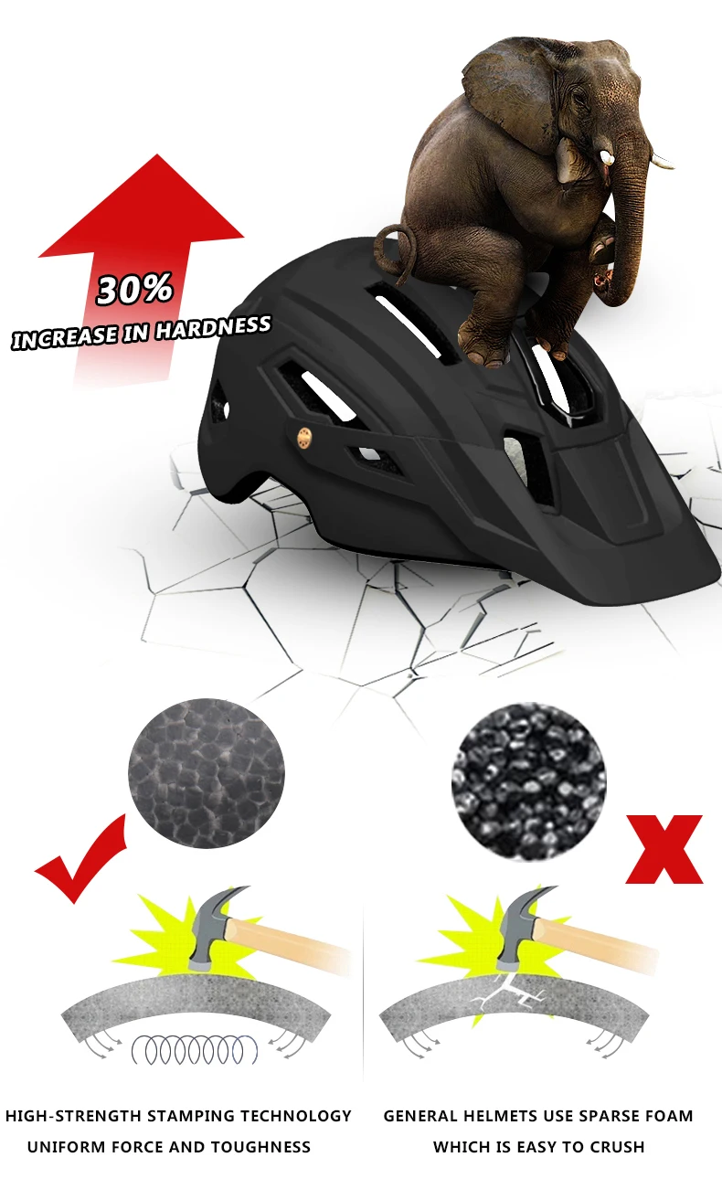 PHMAX TRAIL XC MTB велосипедный шлем In-mold дорожный велосипедный шлем мужские и женские горные велосипедные шлемы Защитная крышка