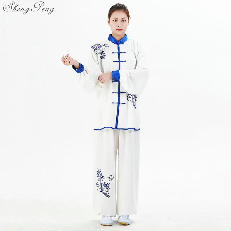 Одежда Тай Чи форма одежда женская кунг-фу униформа ушу кун-фу Q106 | Тематическая и