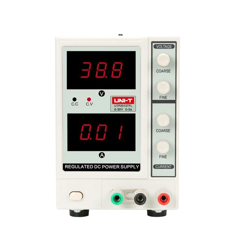 

UNI-T UTP3313TFL 30V 3A DC Питание Регулируемый регулятор переключения Источники питания для ПК лаборатории телефон ремонт, блок питания Питание