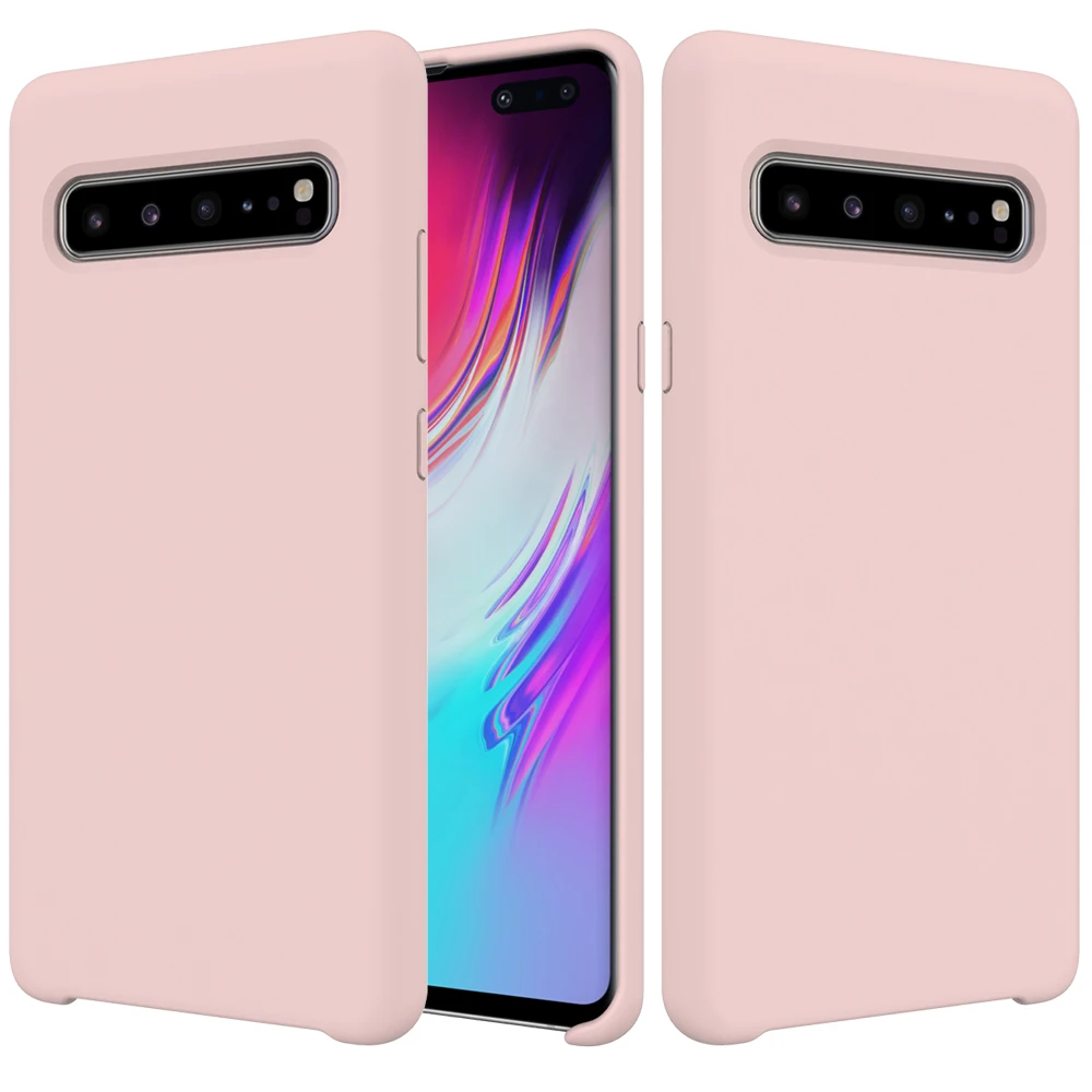 Для samsung Galaxy S10 5G чехол мягкий жидкий силикон задняя крышка для samsung Galaxy S10 5G Версия Телефона Funda S10e S10 Plus чехол