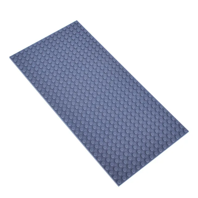 Dark Gray Классические Дорожные базовые пластины прямой перекладина кривая маленькие точки опорная плита город DIY строительные блоки игрушки - Цвет: Dark Gray