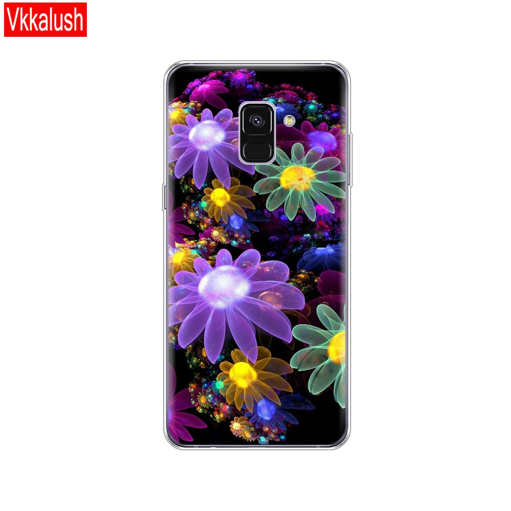 80071 Силиконовый чехол для samsung Galaxy A8 A530 A530F чехол мягкий Tpu чехол для телефона для samsung A8 Plus A730 A730F чехол прозрачная сумка - Цвет: 80071
