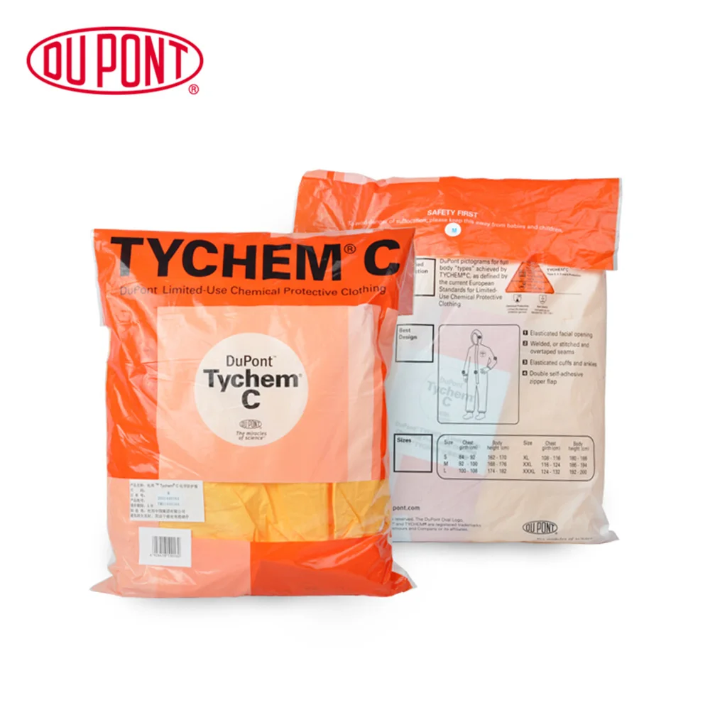 DuPont Pro защитная одежда, спецодежда, спецодежда, комбинезон с капюшоном, защита от серной кислоты, щелочи, водонепроницаемый комбинезон