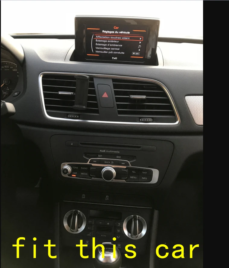 Topnavi Android 7,1 автомобильный медиацентр плеер видео для AUDI Q3(2011 2012 2013) Стерео gps навигация Радио 2 Din