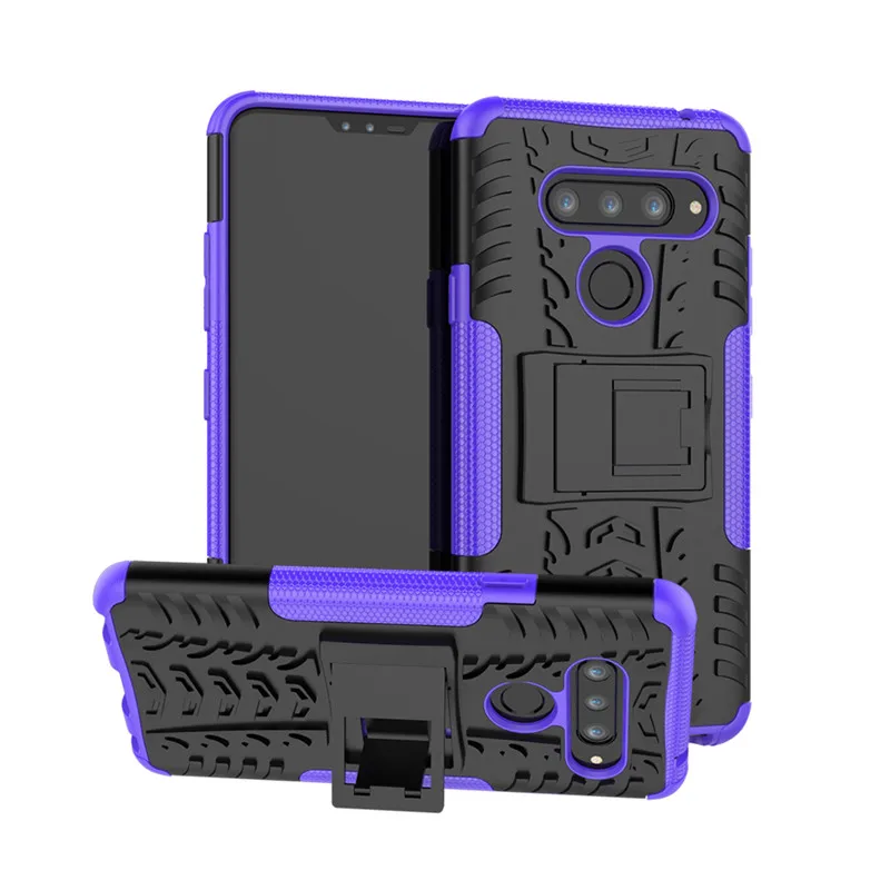 For LG V40 Case Back Cover Phone Silicone + Plastic Armor Bumper Funda Capa | Мобильные телефоны и аксессуары