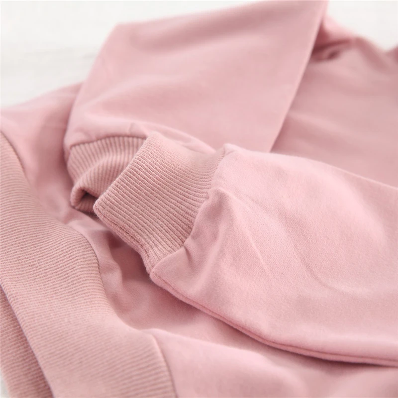 Детский комплект из 2 предметов свитер с капюшоном и длинными рукавами штаны