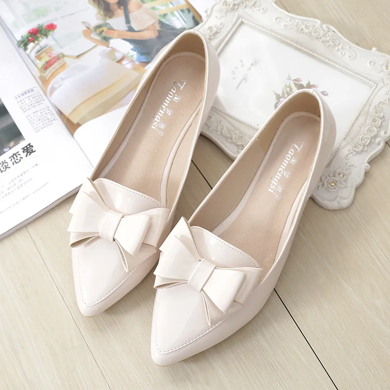 Женские туфли с бантом бабочкой Taomengsi зимняя обувь универсальные 2021|ladies shoes|shoes
