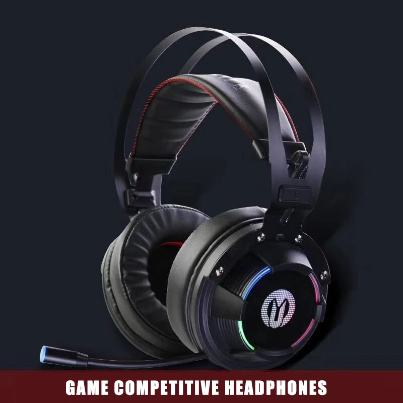 Игровая гарнитура casque Проводные ПК стерео наушники USB игровая для компьютер