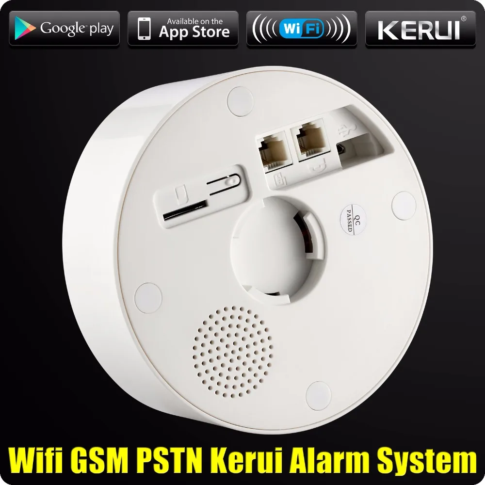 KERUI W2 WiFi GSM PSTN RFID система охранной сигнализации для дома TFT цветной ЖК-дисплей ISO Android App дистанционное управление WiFi сигнализация RFID