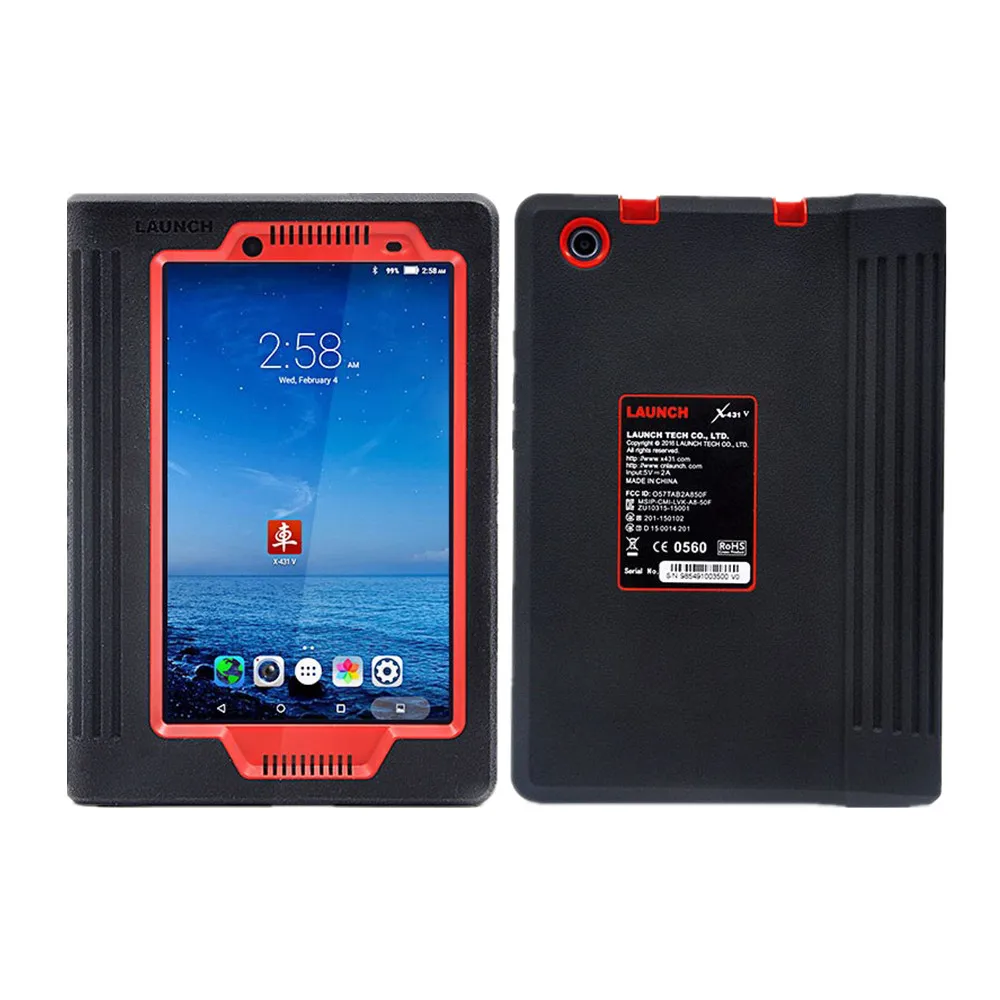 Launch X431 V 8 дюймовый планшетный ПК глобальная версия Wifi/Bluetooth полная система