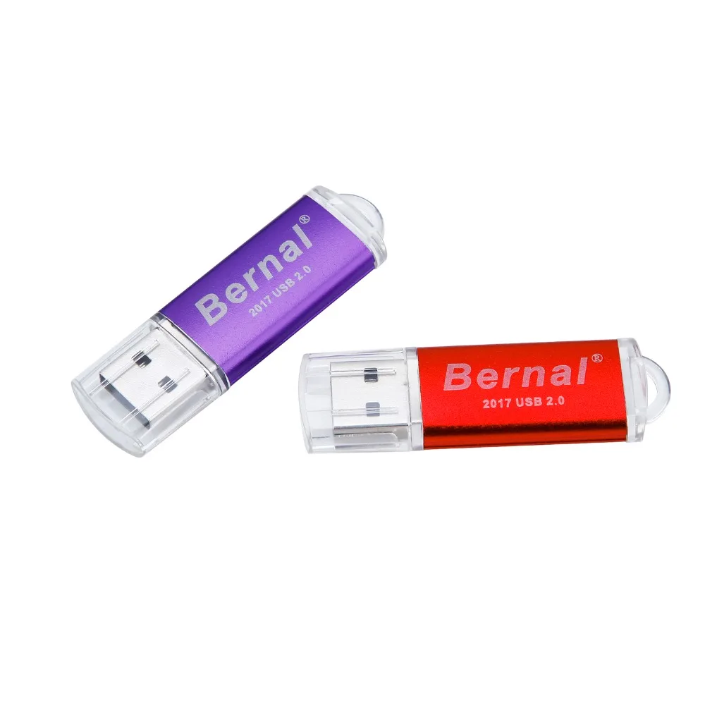 Bernal высокоскоростной Флэш-Накопитель usb металлическая флеш-карта USB флешка 64 ГБ 32
