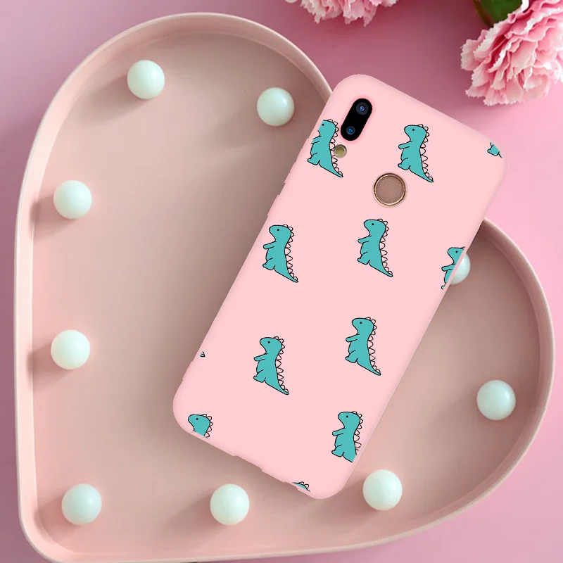 Светло-розовый Силиконовый TPU чехол для huawei смартфона Honor 8X9X9 10 20 Коврики 20 30 10 P20 P10 P30 Lite Pro P Smart Y6 Y9 Nova 3 3i Капа